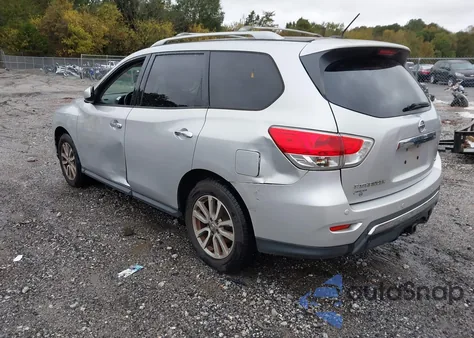 2015 Nissan Pathfinder Platinum/S/Sl/Sv from USA, damaged, VIN 5N1AR2MN6FC628790